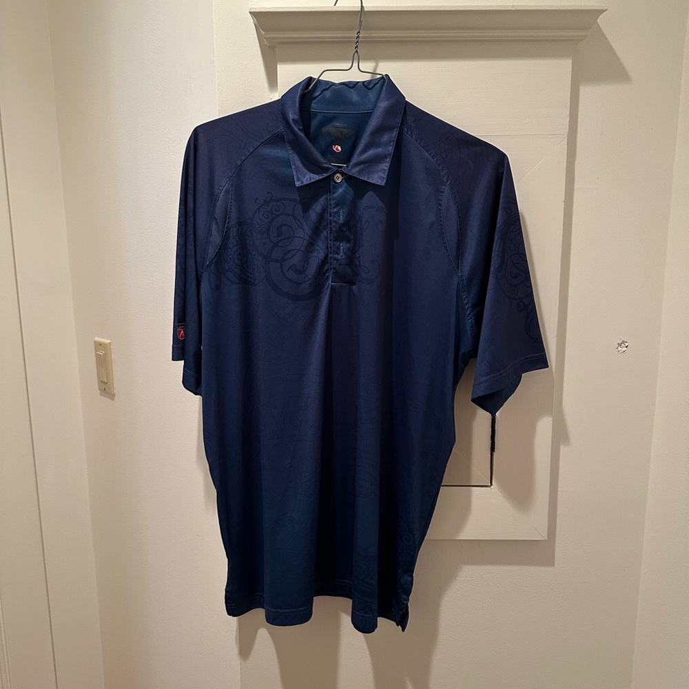 Antigua Deep Blue Polo Shirt